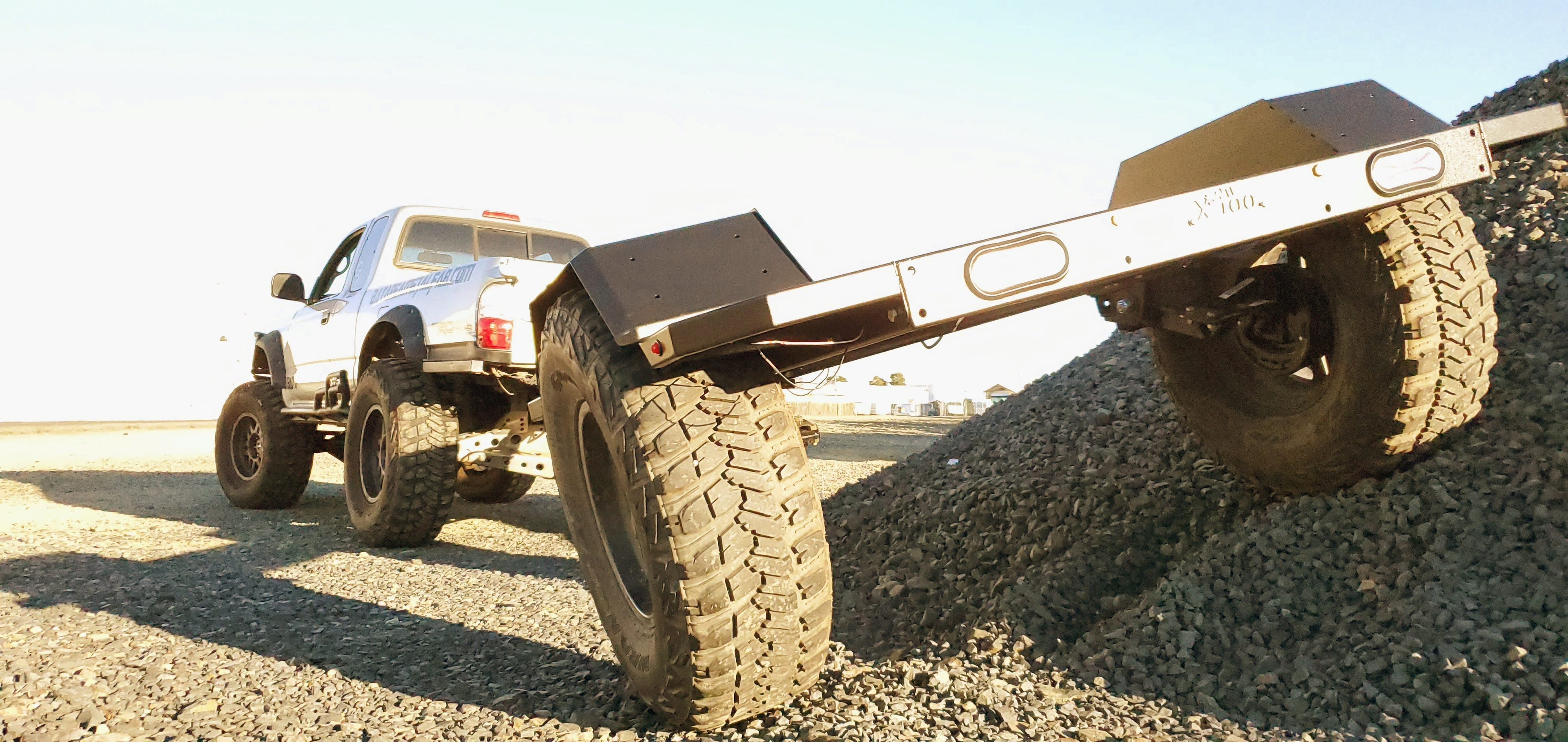 X-100 DIY Utility Trailer Chassis