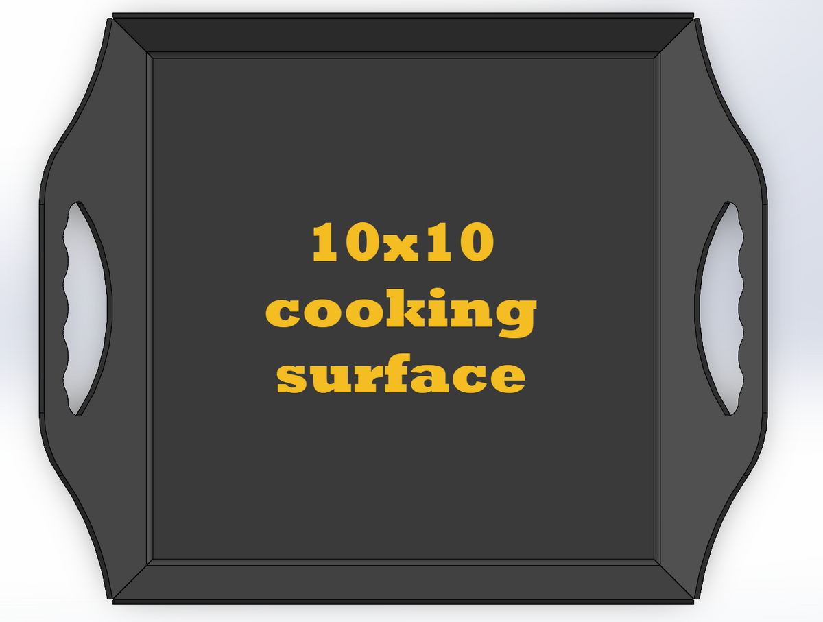 10x10 Griddle